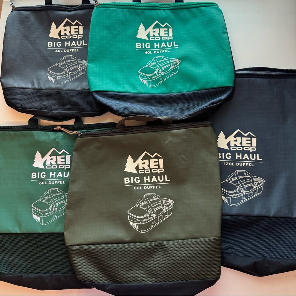 Lot of 5 REI Co-op Big Haul Travel Toiletry Packing Bag